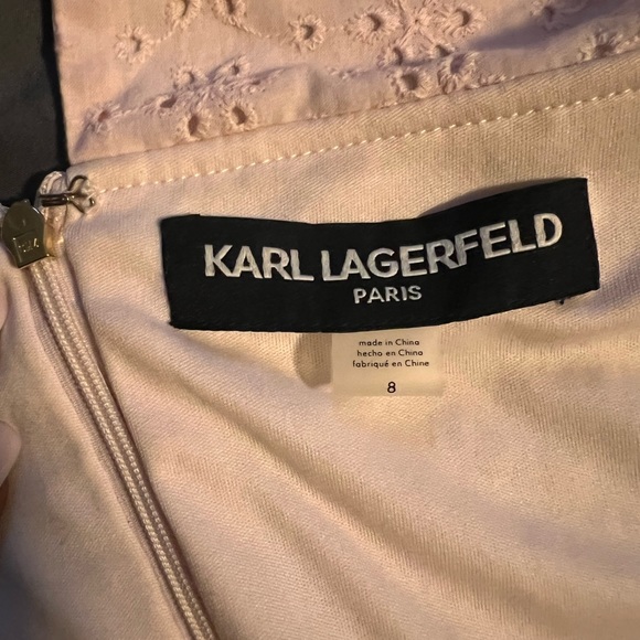 Karl Lagerfield Eyelit Jumpsuit - Picture 3 of 4